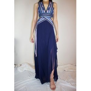 BCBGMAXAZRIA Runway Collection Boho Dress